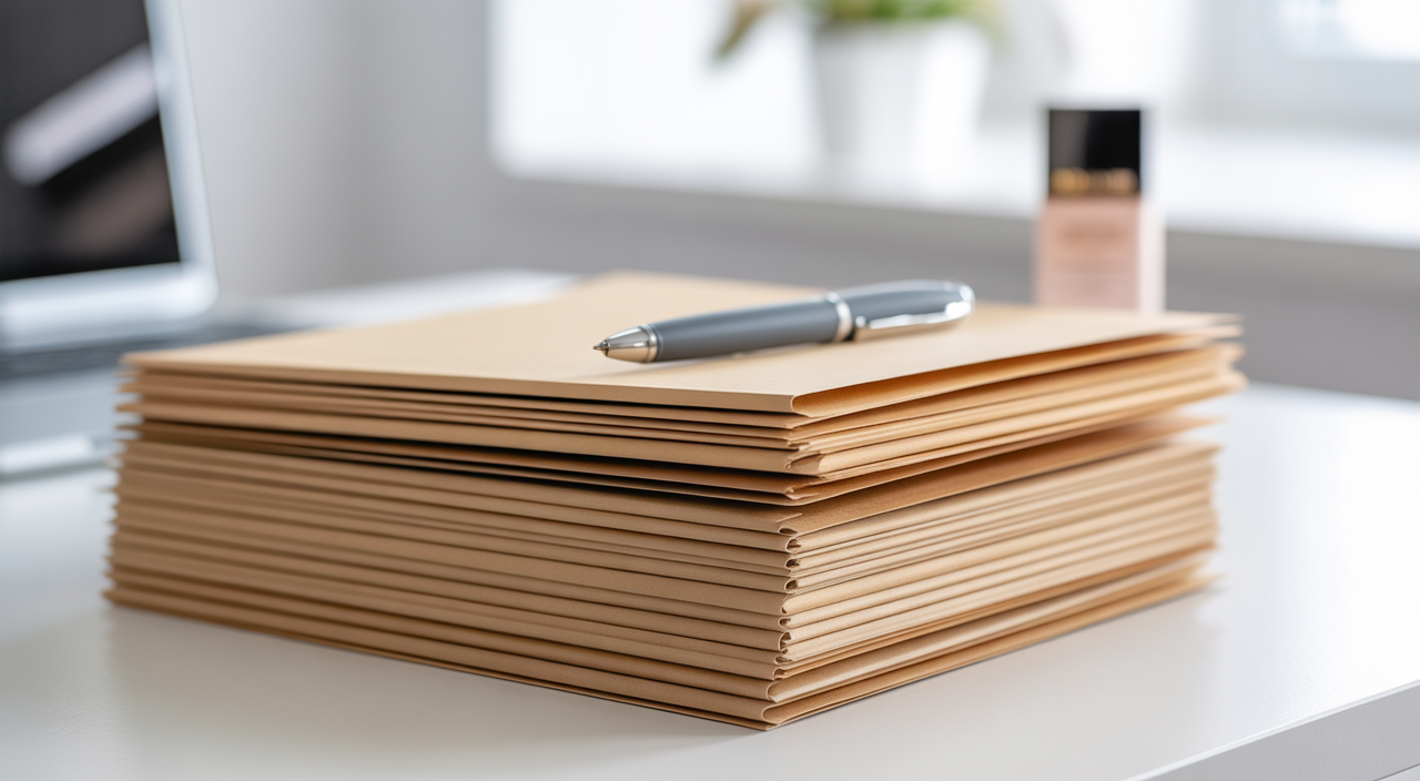 Regulatory compliance documents for cosmetic businesses