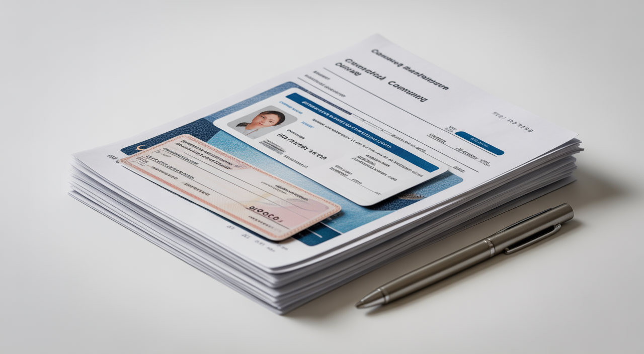 Illustration of global trade and documentation for Import Export Code (IEC) in India
