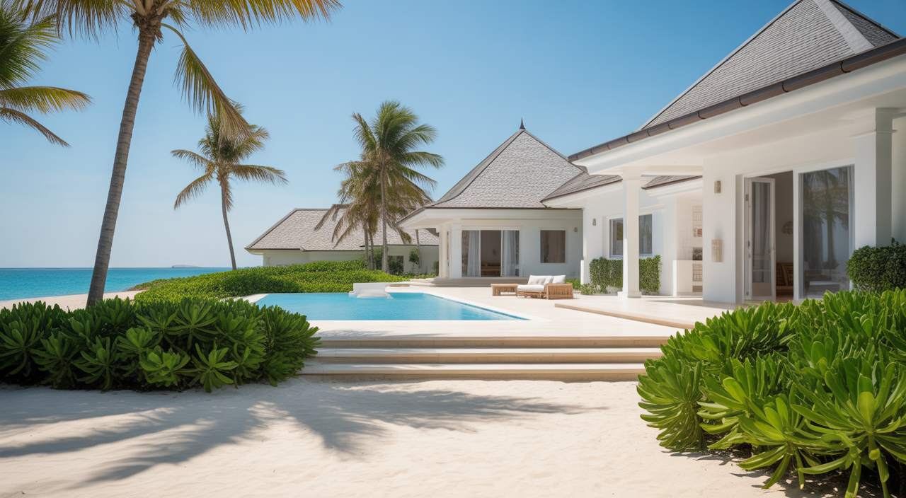 Luxury real estate broker consulting high-end property clients in 2026