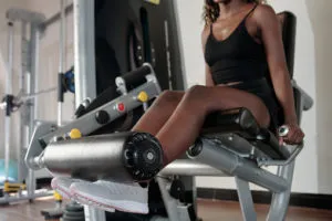 leg extension machine