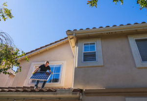 solar panel installation