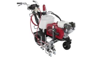 parking lot striping machine