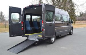 Wheelchair van conversions