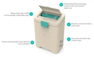 dog poop disposal system