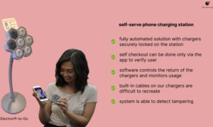 cell phone charging station