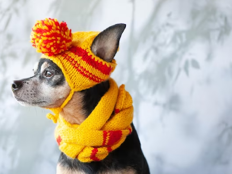 dog walking outfit winter