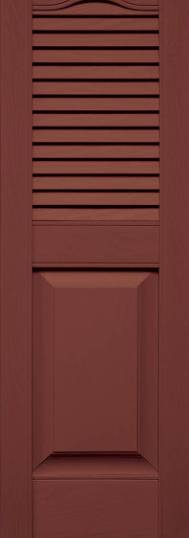 Vinyl shutters